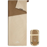Спальный мешок NATUREHIKE SUNNY DAY PL01 CNK2550WS026 LW180, коричневый с бежевым, размер XL 6977465868619