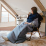 Спальный мешок NATUREHIKE SUNNY DAY PL02 CNK2550WS028 U450, зеленый с коричневым, молния справа 6977465868435