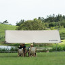 Тент NATUREHIKE Girder NH20TM006, 150D, 500*292 см для кемпинга серебристый (с двумя стойками), 6927595700457